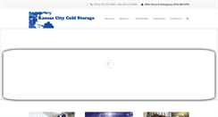 Desktop Screenshot of kccoldstorage.com
